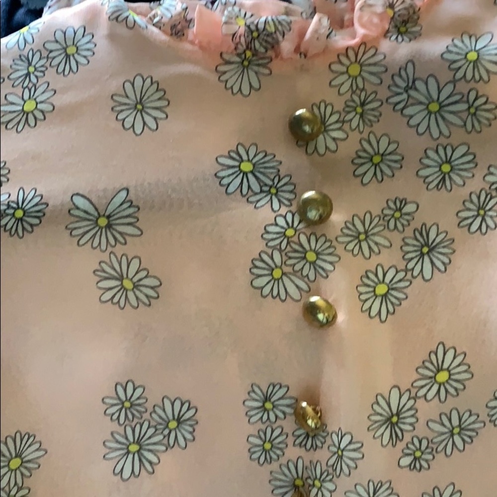 Macgraw pink sheer floral pink maxi dress - Picture 12 of 14